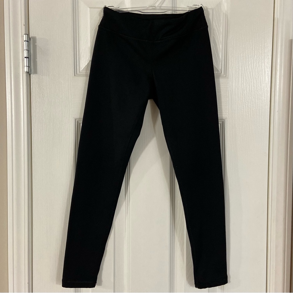 90 Degree girls black long yoga pants. Size 7/8. Used condition.